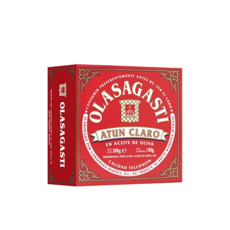 Tronco de Atún claro en aceite oliva 120 g